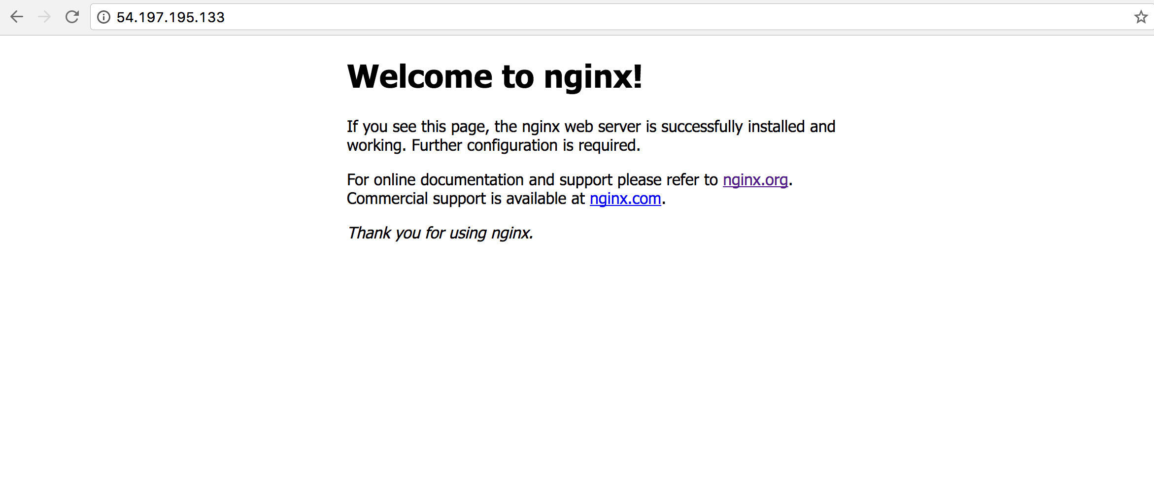 nginx-welcome-page